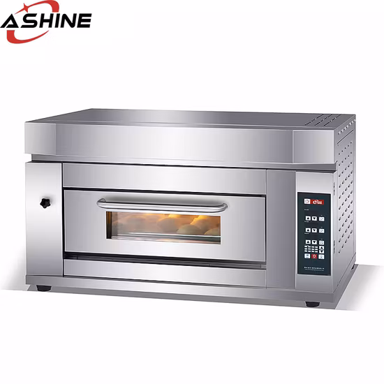 Kommerzieller elektrischer Pizzaofen, 1 oder 2 oder 3 Etagen, industrielle Backöfen für Kuchen, Brot, Backen, Horno-Bäckereiausrüstung